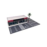 Outland Models Scenery for Model Cars Car Dealership/Car Display Showroom 1:64 S Scale