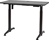 ApexDesk Vortex Series M Edition 48" Electric Height Adjustable Standing Desk with Memory Controller, Black/Black