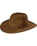Stetson Men's Mountain Sky Crushable Wool Hat Acorn Small