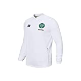 New Balance Men's Celtic Football Game Jacket, White, M