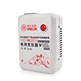 500W Voltage Converter 110V to 220V Transformer Adapter for European and Asian Home appliances for use in The United States.Step up Power Converter.