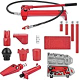 10 Ton Porta Power Hydraulic Jack Body Frame Repair Kit Auto Shop Tool Lift Ram Lifting Height 13.5mm-33mm for Loadhandler Truck Bed Unloader Farm and Hydraulic Equipment Construction