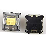 Wholesales Gateron Optical Switches 70/PCS Interchange for Gateron Optical Switches Keyboard SK61 SK64 (Optical Yellow)