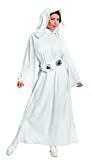 Rubie's Women's Star Wars Classic Deluxe Princess Leia Adult Sized Costumes, White, Medium US