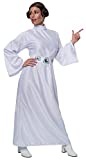 Rubie's Star Wars A New Hope Deluxe Princess Leia Costume,White,One Size