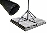 ROHN FRM238SP5 Non-Penetrating Roof Mount Bundle - 2.38" x 0.154" Wall x 60" Galvanized Mast + Rohn FRMMAT Roof Mat