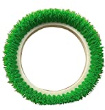 Bissell BigGreen Commercial 237.057BG Scrub Brush, 0.015" Bristle Diameter Crimped Polypropylene for BGEM9000 Easy Motion Floor Machine, 12", Green