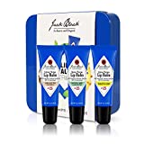 Jack Black Intense Therapy Lip Balm Trio with recyclable, reusable tin, 0.25 fl. oz.