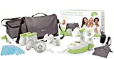 Ardo Calypso-To-Go Double Electric Breast Pump - Quiet & Gentle Travel-Friendly Breast Pump With 64 Settings & Messenger Bag - Closed System Hospital Grade Breastfeeding Milk Pump - Bottles & Cooler Included - New Mom Essentials - Made In Switzerland