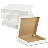 12" Length x 12" Width x 1.50" Depth Automatic Clay Coated Small Pizza Box Keeps Pizza Fresh by MT Products (15 Pieces)