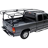 7BLACKSMITHS 1000 LBS Adjustable Truck Contractors Rack Ladder Pickup Kayak Lumber Rack Side Bar Long Cab Full Size 60"(W) x 138"(L) x 34"(H) (You Will get 2 Boxes)