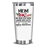 Gifts For Mom From Daughter, Son - Mom Gifts - Birthday Gifts For Mom - Valentines Day Gifts For Mom, Wife, Women - Funny Birthday Presents From Daughter, Son, Husband - 20 Oz Wine Tumbler