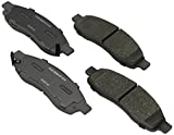 ACDelco Silver 14D1015CH Ceramic Front Disc Brake Pad Set