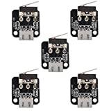 CHENBO 5pcs 3Pin End Stop Limit Switch Mechanical Endstop Switch Module for 3D Printer CR 10 Ender3
