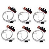 HESAI CNC 3D Printer Mechanical Optical Limit Switch Endstop with Cable for Ramps 1.4 Makerbot Prusa Mendel RepRap (Pack of 6pcs)