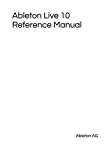 Ableton Live 10 Reference Manual