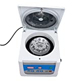 PRP Centrifuge - DEJUN 4000rpm Lab Benchtop Centrifuges with Aluminum Alloy Rotor 8 x 10/15ml and Digital Display Laboratory Low Speed Desktop Centrifugal Machine