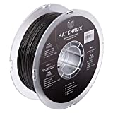 HATCHBOX Sparkle PLA 3D Printer Filament, Dimensional Accuracy +/- 0.03 mm, 1 kg Spool, 1.75 mm, Black