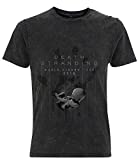 Kojima Productions Mens Death Stranding World Tour 2019 T-Shirt Acid Black X-Large