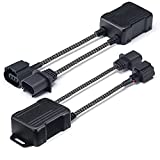 Xprite LED Headlight Canbus Anti-Flicker Harness| Bulbs Resistor Decoder Error Free Conversion Kit for H13 (1 Pair)