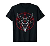 Baphomet goat - Satanic Pentagram T-Shirt