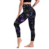 TNNZEET High Waisted Pattern Leggings for Women - Buttery Soft Tummy Control Printed Pants for Workout Yoga