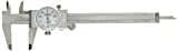 Fowler 52-008-706-0, Premium Dial Caliper With 0-6" Measuring Range (White)