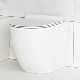 Swiss Madison Well Made Forever SM-WT514 St. Tropez Back to Wall Toilet, Glossy White