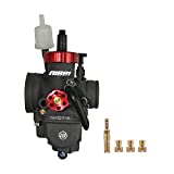 NIBBI Racing Performance Motorcycle Carburetor 26mm GY6 125CC Carburetor PE26mm With Carburetor Jets Fit YAMAHA KAWASAKI SUZUKI Apollo Dirt Bike Mini Bike SSR TTR KYMCO SYM TAOTAO GY6 Scooter Moped