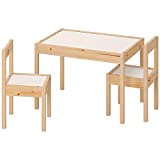 IKEA KidTable, Table and 2 Chairs, White