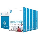 hp Printer Paper | 8.5 x 11 Paper | Copy &Print 20 lb | 5 Ream Case - 2500 Sheets| 92 Bright Made in USA - FSC Certified| 200350C