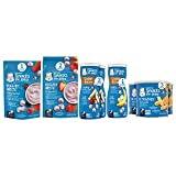 Gerber Snacks for Baby Variety Pack, Yogurt Melts, Puffs and Lil Crunchies (Set of 9)