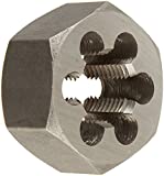 Drill America - DWTSH1/2-28 1/2"-28 Carbon Steel Hex Rethreading Die, DWT Series