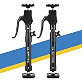 OUTIMATE Support Pole, Steel Telescopic Quick Support Rod Adjustable 3rd Hand Support System, Supports up to 198 lbs Construction Tools for Cabinet Jacks Cargo Bars Drywall Support, 2 pcs