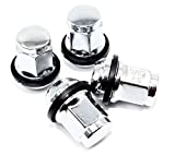 Set of 20 Veritek 12x1.5 Chrome Radius Ball Seat OEM Factory Washer Style Lug Nuts