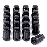 M12x1.5 Lug Nuts,12x1.5mm Wheel Lug Nuts Compatible with Toyota Camry Corolla Highlander RAV4 Tacoma, Honda Accord CR-V Civic Fit, Ford Escape Focus Fusion and More, Set of 20