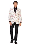 Opposuits Christmas Jackets for Men | Hohoholly Stylish Blazer | Slim Fit Size US 40