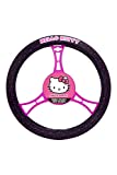 HELLO KITTY KIT3019 Steering Wheel Cover, Black, Nero