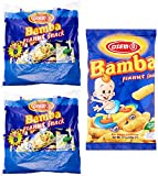 Bamba Peanut Snacks for Babies - All Natural Baby Peanut Puffs 2 Family Packs (Pack of 16 x 0.7oz Bags) - Peanut Butter Puffs made with 50% peanuts