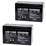 Universal Power Group 12V 8Ah SLA Battery Replacement for Razor Dirt Quad Mini-ATV - 2 Pack