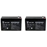 Universal Power Group 12V 9Ah SLA Battery Replacement for Razor Dirt Quad Mini-ATV - 2 Pack