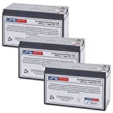 (3) 12V 7Ah F2 - Razor Dirt Quad 500 Replacement Battery Set by UPSBatteryCenter