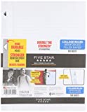 Five Star Filler Paper, College Ruled, Reinforced, Loose Leaf Paper, 11 x 8.5", 100 Sheets/Pack Pack Of 3, 17010