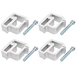 XtremeAmazing Truck Cap Topper Camper Shell Mounting Clamps Heavy Duty Pack of 4