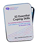 52 Essential Coping Skills: for Stress Management, Anxiety Relief - Exercises to Build Emotional Resilience, Confidence, Positivity and Well-Being - Created by Harvard Educator for Therapy & Self Care