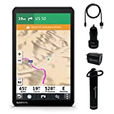 Garmin RV 890, GPS Navigator for RVs with Edge-to-Edge 8Ó Display, Preloaded Campgrounds with Wearable4U Power Pack Bundle