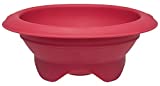 Rose Levy Beranbaum’s Baking Bowl Double Boiler, European-Grade Silicone, Red, 1.5-Quarts (6-Cups) Capacity