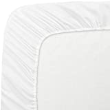 Bare Home Twin Extra Long Fitted Sheet - Extra Deep Pocket Fitted Sheet - Premium 1800 Microfiber - Ultra-Soft Wrinkle Free - Twin XL Deep Pocket Fitted Bottom Sheets (Twin XL - 21" Pocket, White)