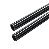 ARRIS 500mm 6mm x 8mm x 500mm Carbon Fiber Tubes Glossy Surface 3K Roll Wrapped 100% Pure for Quadcopter Multicopter (2PCS)