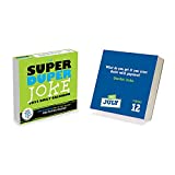 TF PUBLISHING - 2022 Super Duper Jokes Daily Desktop Calendar - Home or Office Organization - Tear-Off Pages - Fold-Out Cardboard Easel - 5.25”x5.25”